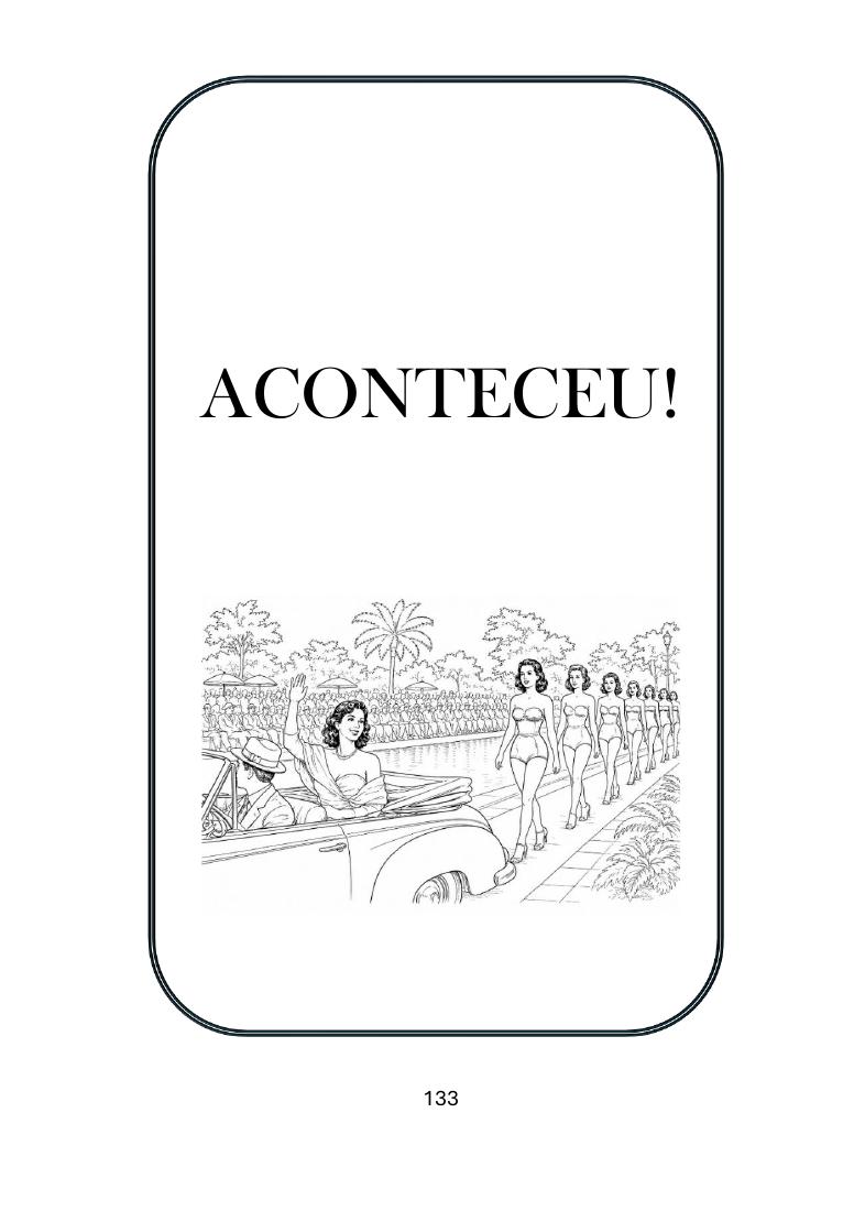 Primeira página de Aconteceu!